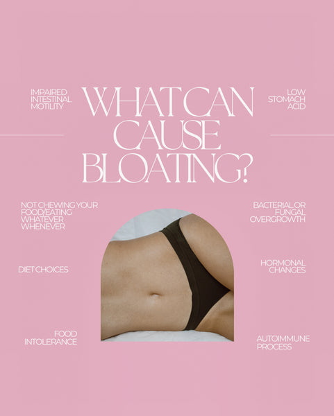 What can cause bloating and how to change that!