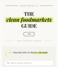 Clean Food Markets