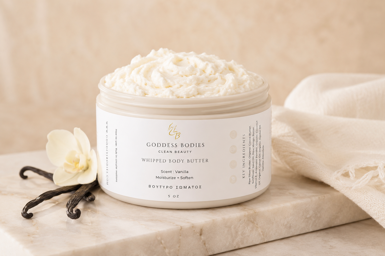 Vanilla Whipped Body Butter
