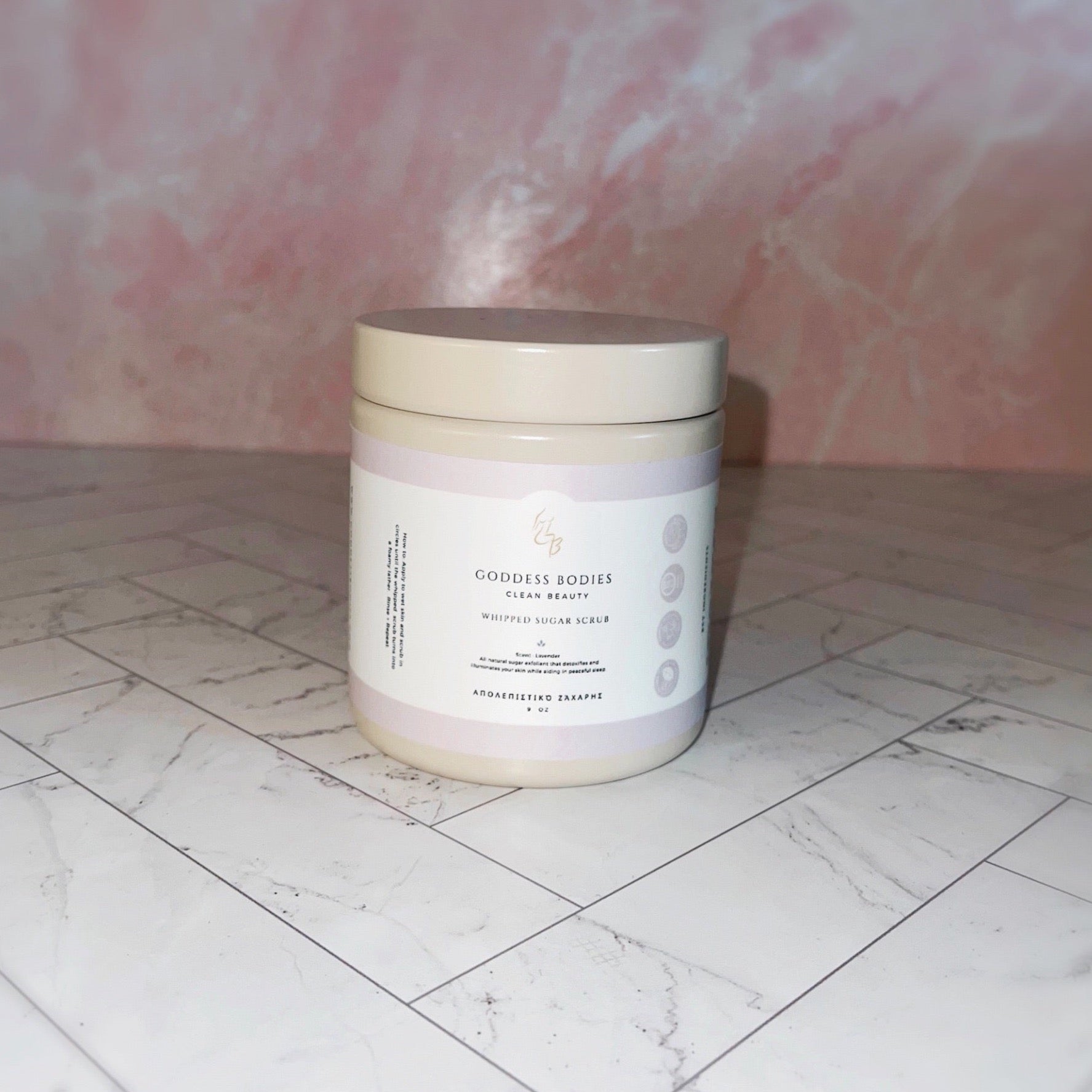 Organic Lavender Sugar Scrub